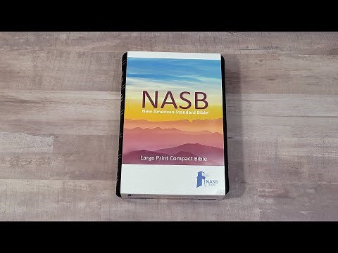 NASB 2020 Compact Large Print Bible
