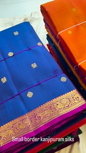 2.7K views · 364 reactions | Small border kanjipuram silk avl on our website | Chithra's looms | Facebook