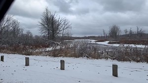Enjoy a snowy view of PI. | Presque Isle State Park
