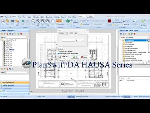 Scaling in PlanSwift | PLANSWIFT DA HAUSA SERIES