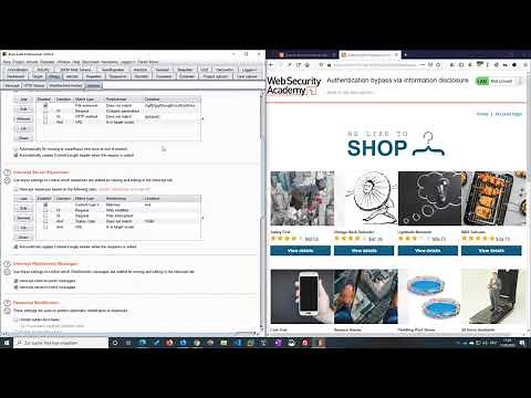 Authentication bypass via information disclosure (Video solution)