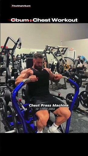 How to Build a Classic Chest: Chris Bumstead’s Full Routine | 🔥Train Chest Like a Champion 🫡 #gym