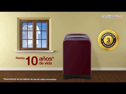 Lavadora Daewoo como instalar y usar
