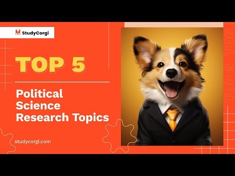 TOP-5 Political Science Research Topics