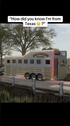 Bloomer Horse Trailer mod #farmingsimulator25