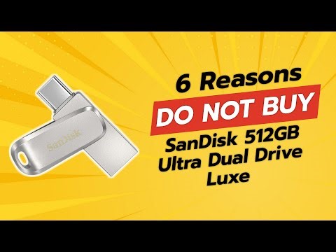 DON'T BUY SanDisk 512GB Ultra Dual Drive Luxe BEFORE WATCHING THIS VIDEO! 😱💻 (6 Reasons)