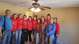 John 3:16 Women's Ministry is with Mr. Gary, and they got their first house painted. Bryan Tuggle Lisa Tuggle | John 3:16 Ministries