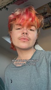 masculine makeup tutorial #ftm | Ezra Butler