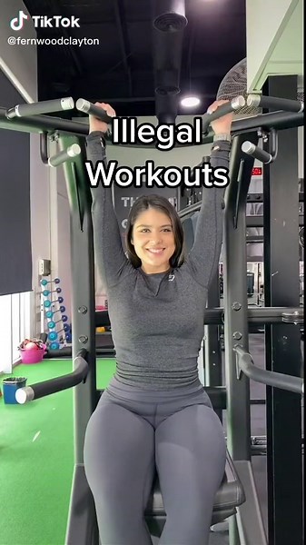 Illegal workouts at the gym #fyp #viral #fernwoodfitness #fernwoodfitnessclayton