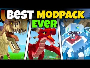 I Made The BEST Modpack In Minecraft Bedrock Edition... | Ultra Modded #1