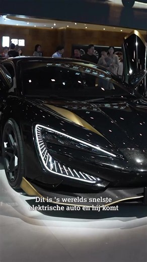 De SNELSTE elektrische auto #byd #bright #shanghai #shanghaiautoshow