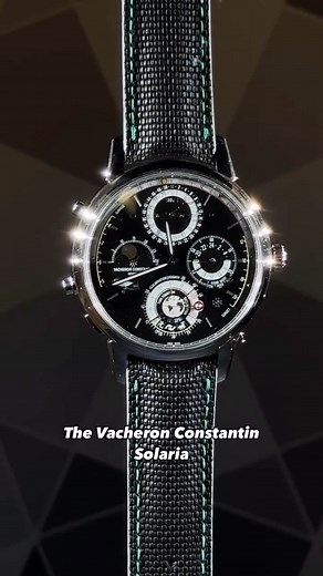 Watch Trillionaire on Instagram: "The most complicated wristwatch in the world: the Vacheron Constantin Solaria. After unveiling the Berkeley Grand Complication—the most complex timepiece ever created—last year, Vacheron Constantin’s Les Cabinotiers department set out to take on another monumental challenge. The result is Solaria: a true masterpiece that celebrates 270 years of horological savoir-faire, featuring 41 complications and 1,521 components, all housed in a 45 mm case just 14.99 mm thi