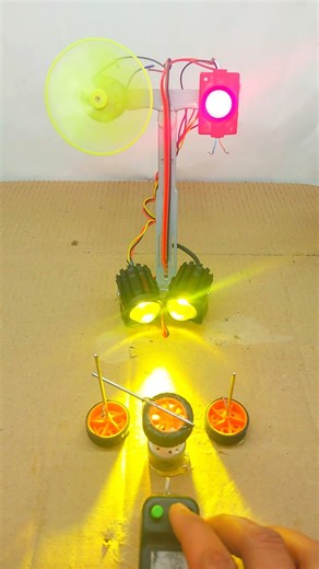 How to make a dc motor switch machine at home #tech #youtubeshorts