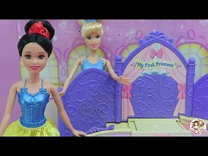 C Kavala Disney Princess Ballerina Cinderella Ariel Jasmine Ballet Studio dancing & twirling