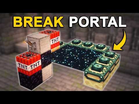 The SIMPLEST End Portal Breaker for Minecraft 26.1 (Tutorial)