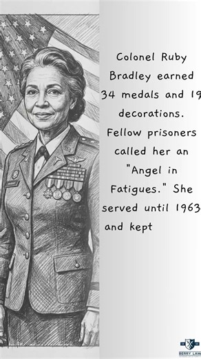 POW at 86 Pounds. Then She Went Back to War. | Colonel Ruby Bradley​
