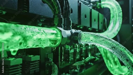 Liquid Cooling System for High Performance Computer Hardware.