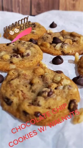 Chocolate Chip Cookies with Walnuts #BombPopAwards #fypage #tiktokfood #