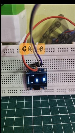 ESP32 Car Game on 0.96" OLED 🚗🎮 | Part 1 | Wiring & Components GSN CREATIONS #youtube #shorts #diy