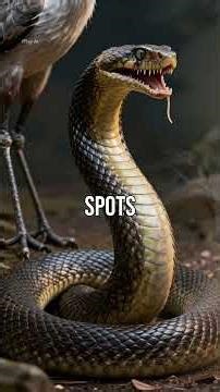 Secretary Bird vs. Snake | #shorts