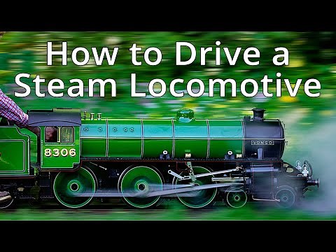 How to Drive a Steam Train Locomotive at Peter's Railway