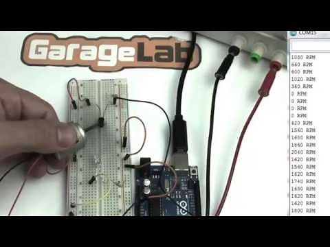 Tutorial: How to make an Optical Tachometer with IR LED and Phototransistor