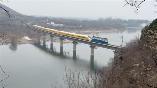 [中国铁路]00201/2次无动力回送CRH5J-0501零号高速综合检查列车京通线运行记录