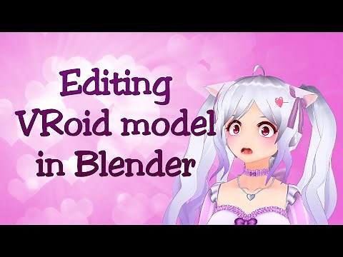 How to: From VRoid (Beta) to Blender to VRM