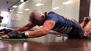 25K views · 1.5K reactions | Weighted vest sliders, the best core/chest exercise. Frank Ocean helps too! #WorkoutWednesday | Geoffrey Zakarian | Facebook