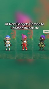 Here is a gameplay preview of all the new gadgets coming to Splatoon Raiders 👀 #splatoon #splatoonraiders #splatoon2 #splatoon3 #splatoonedit