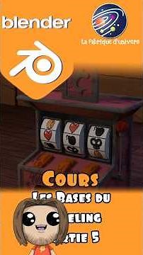 Tuto Blender FR: Cours - Les Bases du Modeling 5 #blendertricks #blendertutorial