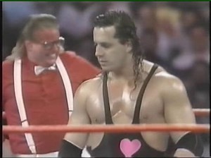 Brother Love is the guest referee when the Hart Foundation face the Fabulous Rougeau Brothers in this Coliseum Video match from February 1989 | International Wrestling Fanbase