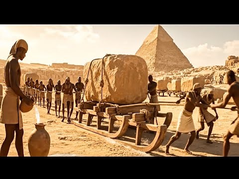 “How the Pyramids Were Really Built! Ancient Egyptian Secret Revealed 🔥”