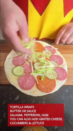 Easy Tortilla Wrap Recipe