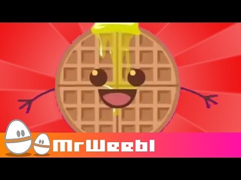 Waffles : animated music video : MrWeebl