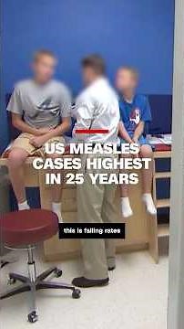 Dr. Gupta discusses US measles cases surpassing 25-year-high