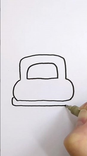Draw This Happy Bus Step by Step #shorts #art #tutorial