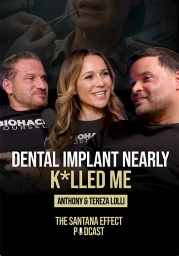 Episode 2 of The Santana Effect Podcast is LIVE and if you've ever stared at your reflection feeling like your body betrayed you, your family’s health is slipping through your fingers, or success came at the cost of everything that actually matters... this conversation will hit you right where it counts. I'm Jaime Santana, and for this episode, I sat down with Anthony and Tereza Loli (The Lolis) a powerhouse couple chasing human optimization in every single way: body, mind, family, spirit, legac