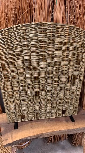 102 reactions | Something a little different from my usual commissions, a willow screen made using Dicky Meadows willow from @musgrovewillows along with some more bespoke storage baskets in ‘old french’ with a splash of Flanders red . #basketmaking #somerset #wiltshire #crafts #designermaker #bespoke #heritage #london #interiordesign #storage #madetomeasure #christmas #willowweaving | Willow Baskets - By Geoff Travers | Facebook