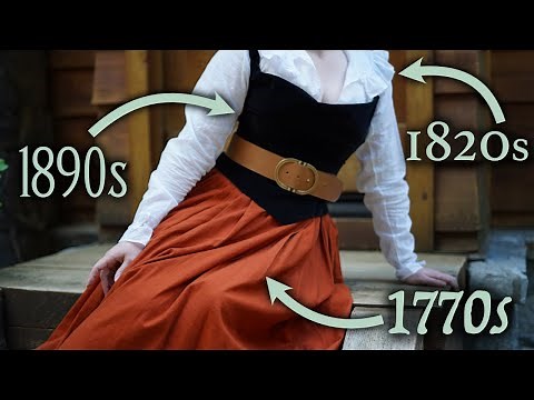 Turning my Historical Costumes into Cottagecore Fashion