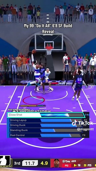 Ultimate 6'8 SF Build for NBA 2K25