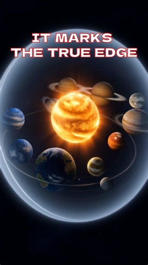 There’s a Hidden Edge of Our Solar System 😳 #shorts