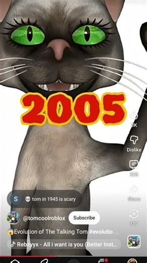 evolution tom 😨👀