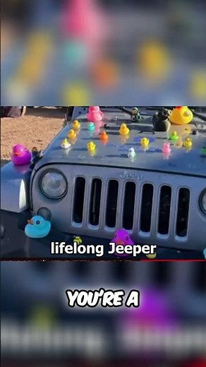 Jeep Ducking Spreading Smiles & Community on the Road!