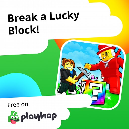 Break a Lucky Block!: Play Online For Free On Playhop