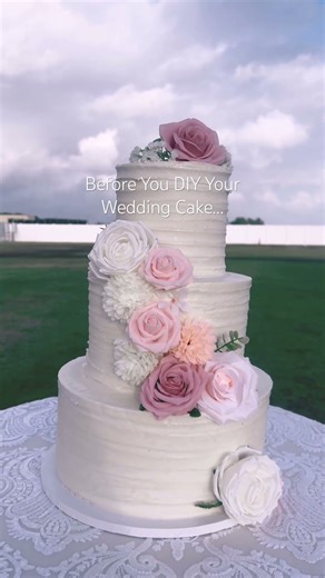 How to Make a Wedding Cake at Home (Beginner Friendly)