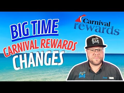 Carnival Cruise Line Changes New Rewards Program | Lifetime Status For Some