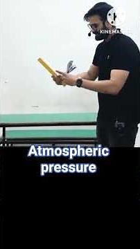 Atmospheric pressure l science experiments video l science video l educational video