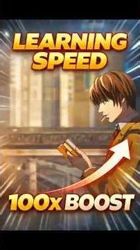 How to Learn 100x Faster (Secret Hack) 🧠🚀