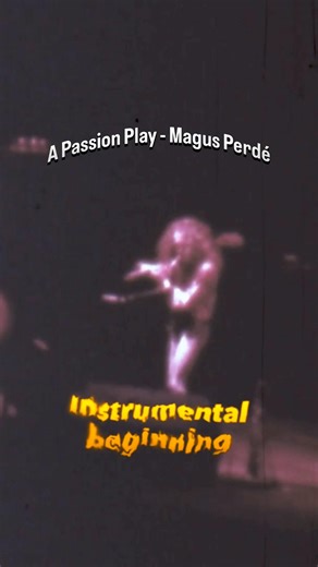 Jethro Tull perform the Magus Perdé Instrumental part of A Passion Play 1973 US tour in Los Angeles
